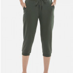 Women Dark Grey Capris